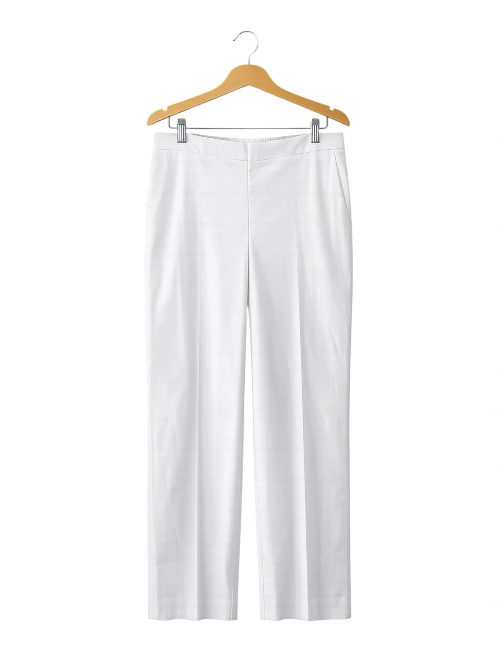 NWT Banana Republic Hayden Wide Leg Linen Blend Pull On Pants White XL